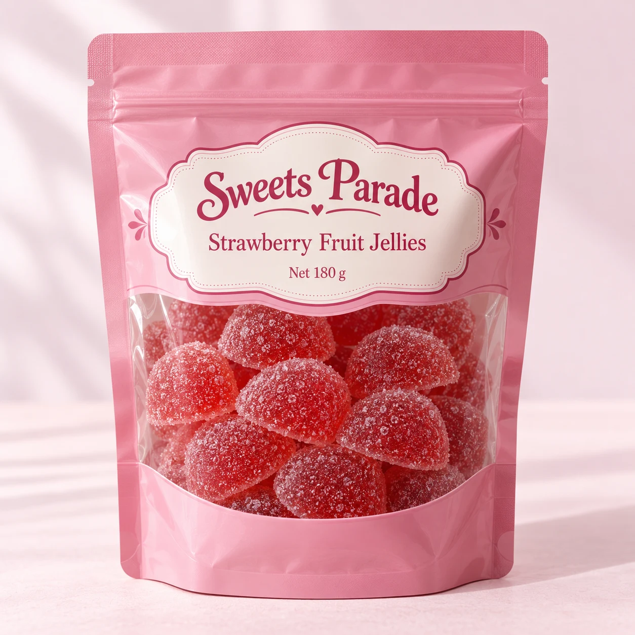 Strawberry Fruit Jellies